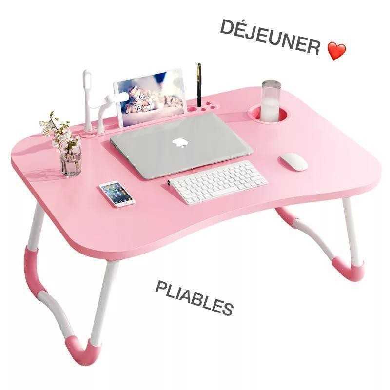 Table de lit pour ordinateur